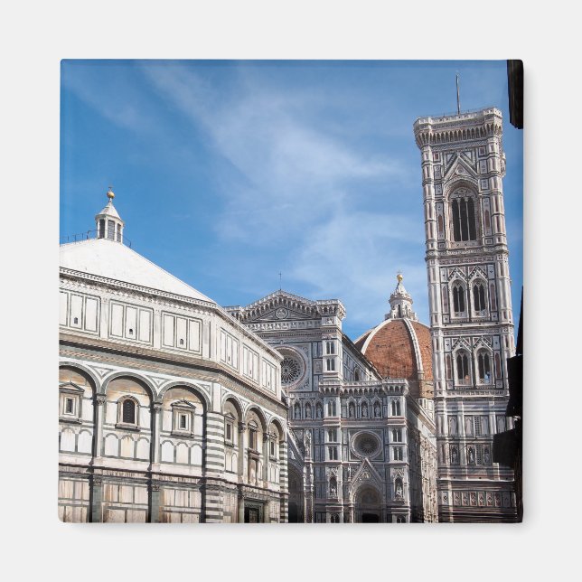Duomo och baptistry, Florence magnet (Framsidan)