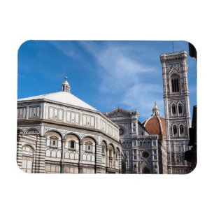 Duomo och Baptistry, Florence rektangulär magnet