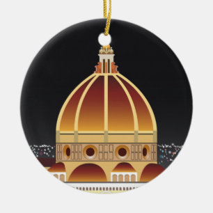 Duomo-ornament Julgransprydnad Keramik