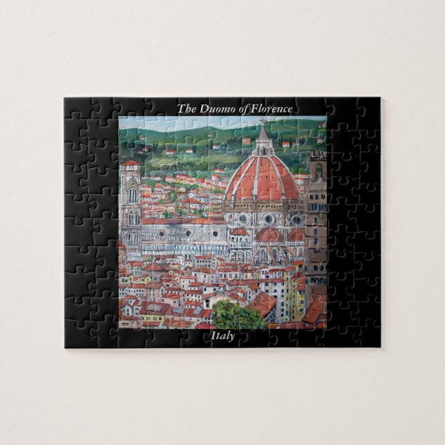 Duomoen av Florence - Pussel (Horisontell)