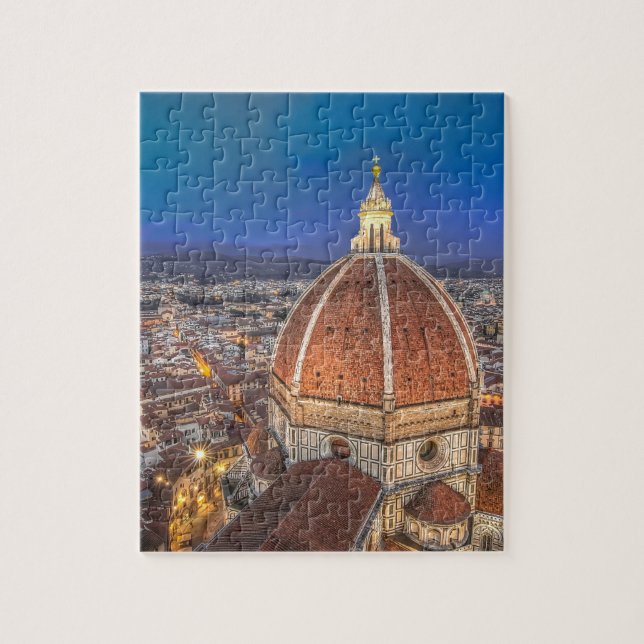 Duomoen i Florence, italien Pussel (Vertikal)