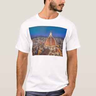 Duomoen i Florence, italien Tee Shirt