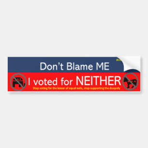 DUOPOLY BUMPER STICKER BILDEKAL