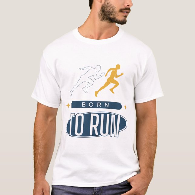 Duotone Born To Run Marathon T-Shirt  (Framsida)