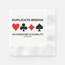 Duplicate Bridge An Exercise In Humility Humor Pappersservett