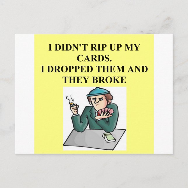 duplicerat spelspelare vykort (Framsida)