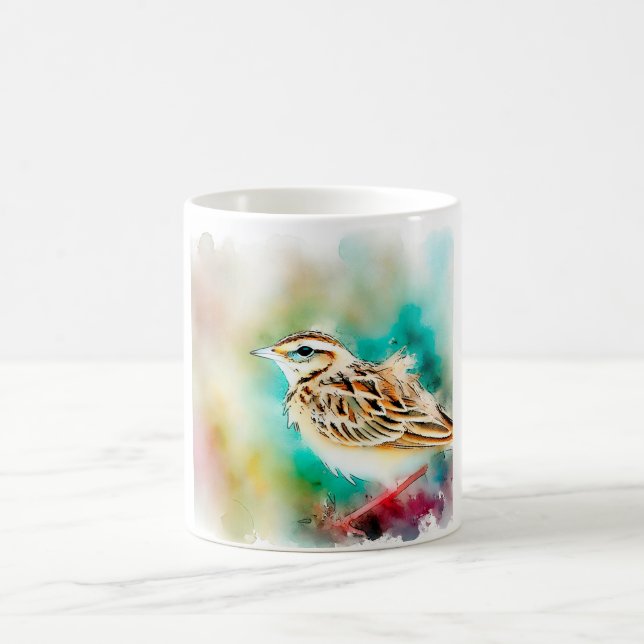 Duponts lark 131024AREF131 - Watercolor Kaffemugg (Center)