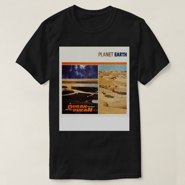 Duran Duran Planet Earth T Shirt (Design framsida)