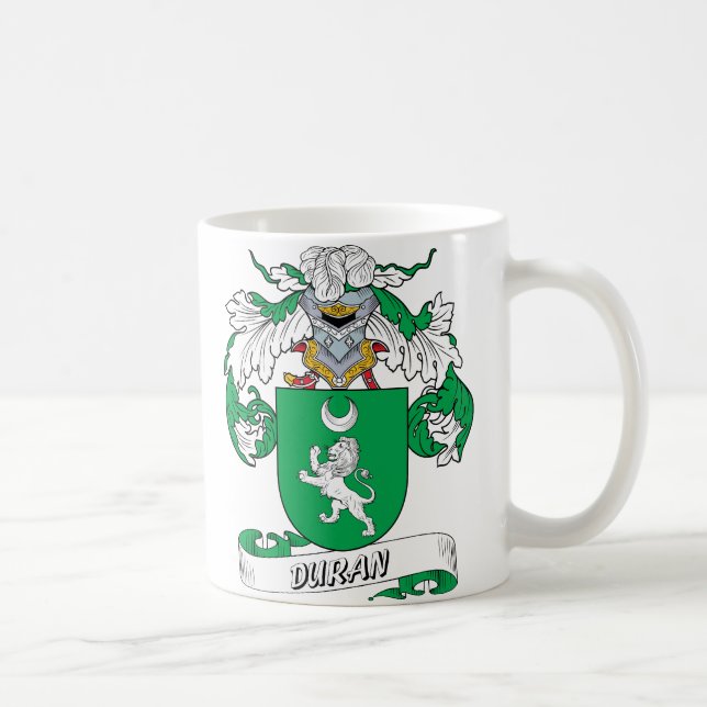 Duran familjvapensköld kaffemugg (Höger)