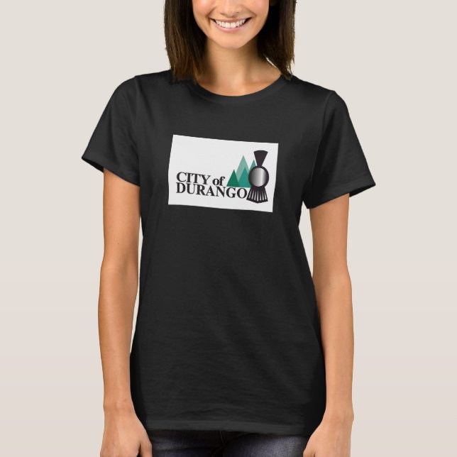 Durango Colorado Flagga T Shirt (Framsida)