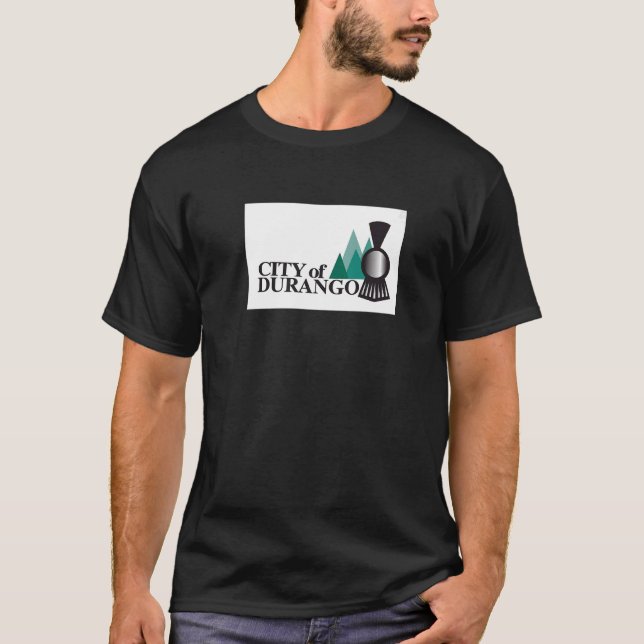 Durango Colorado Flagga T Shirt (Framsida)