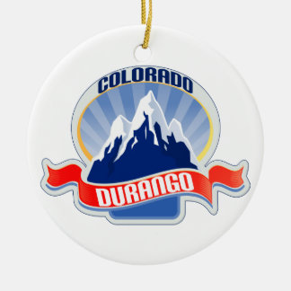 Durango Colorado Julgransprydnad Keramik
