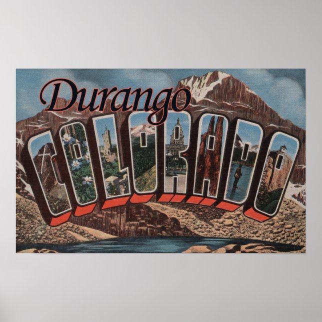 Durango, Colorado - Stora Brev Scenes Poster (Framsidan)