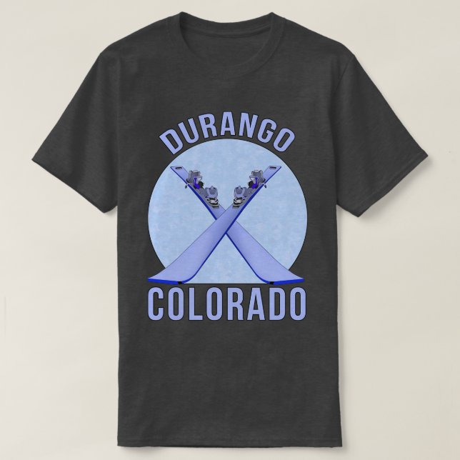 Durango Colorado T Shirt (Design framsida)