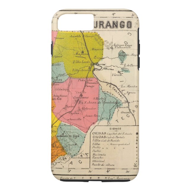Durango Mexico Case-Mate iPhone Skal (Baksida)