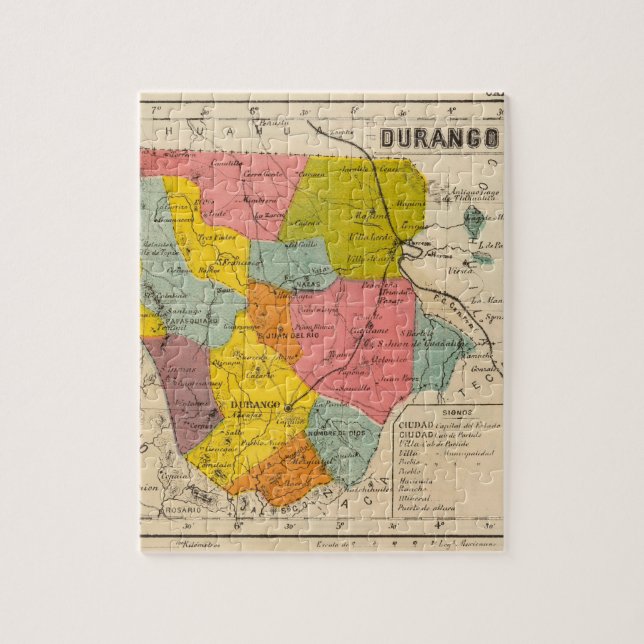 Durango, Mexiko Pussel (Vertikal)