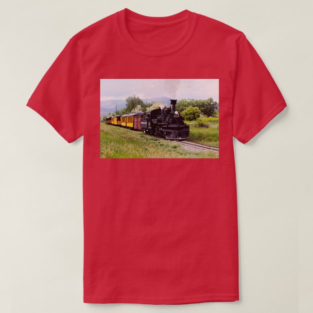 Durango och Silverton Ingenjör kontrollerar spår 1 T Shirt (Design framsida)