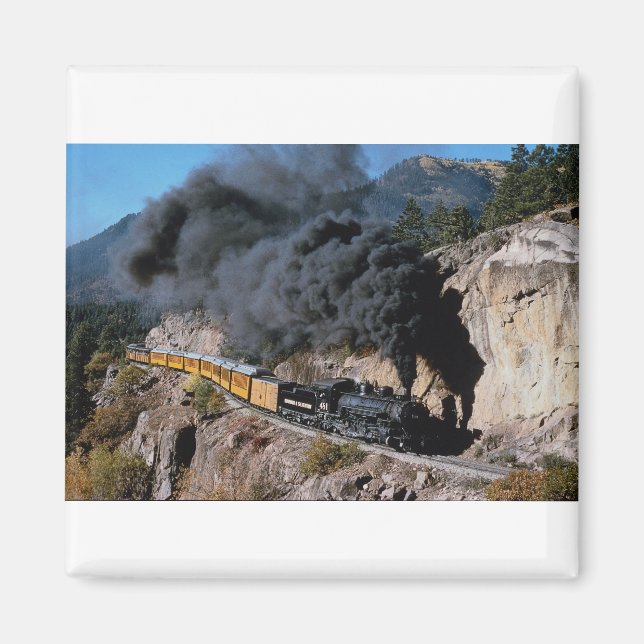 Durango och Silverton Railroad, nr 481, Bear Cree Magnet (Framsidan)