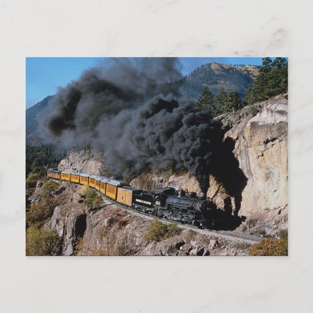 Durango och Silverton Railroad, nr 481, Bear Cree Vykort (Framsida)