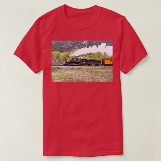 Durango och Silverton Railroad T Shirt (Design framsida)