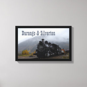 Durango och Silverton Tåg Canvastryck