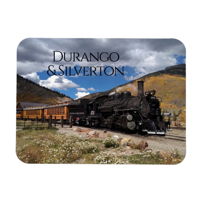 Durango & Silverton Narrow Gage Railroad Magnet (Horisontell)