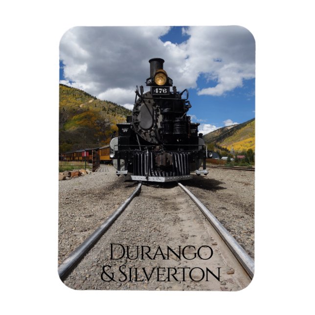 Durango & Silverton Narrow Gage Railroad Magnet (Vertikal)
