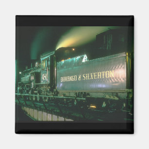 Durango & Silverton No_Steam Tåg Magnet