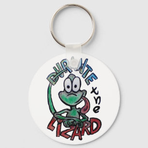Durante ödlan Keychain Nyckelring