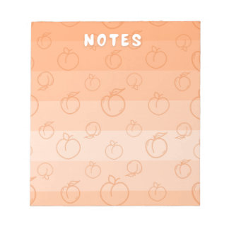 Duraznos con Crema Anteckningsblock