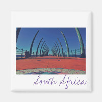 Durban Pier Ocean South Africa Magnet