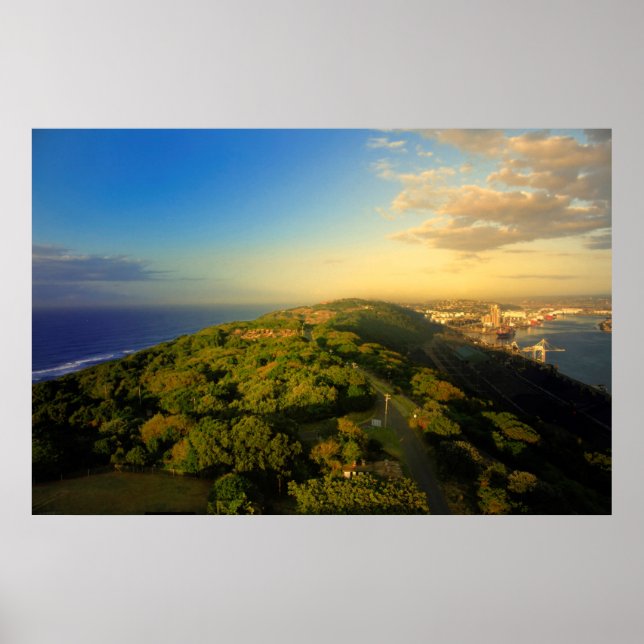 Durban's Bluff, Durban, Kwazulu-Natal Poster (Framsidan)