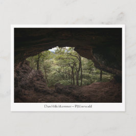 Durchblickkammer Pfälzerwald Vykort