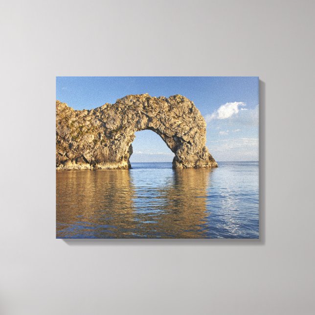 Durdle Door-bågen, Jurassic Coast världsarv 2 Canvastryck (Framsida)