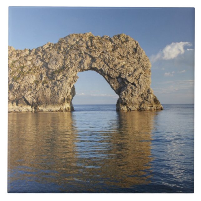 Durdle Door-bågen, Jurassic Coast världsarv 2 Kakelplatta (Framsidan)