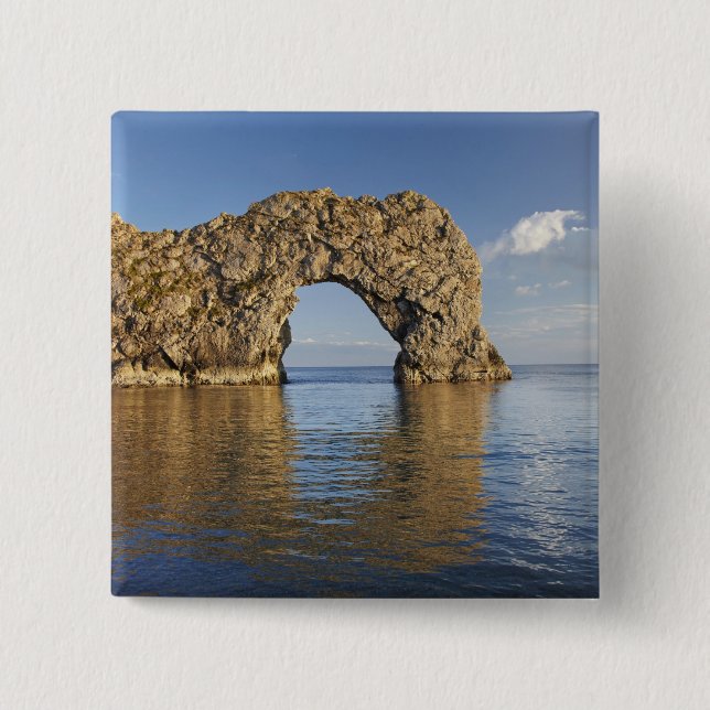 Durdle Door-bågen, Jurassic Coast världsarv 2 Knapp (Framsida)