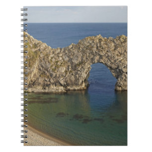 Durdle Door-bågen, Jurassic Coast världsarv 3 Anteckningsbok Med Spiral