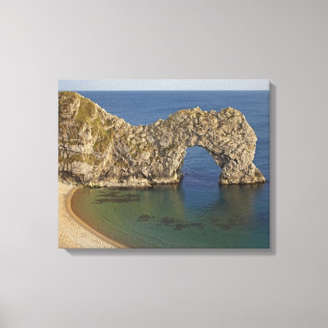 Durdle Door-bågen, Jurassic Coast världsarv 3 Canvastryck (Framsida)