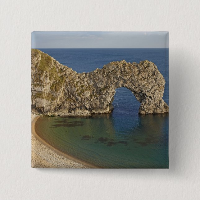 Durdle Door-bågen, Jurassic Coast världsarv 3 Knapp (Framsida)