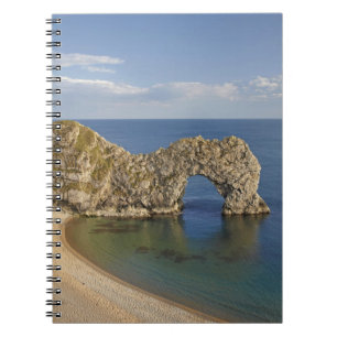 Durdle Door-bågen, Jurassic Coast världsarv Anteckningsbok Med Spiral