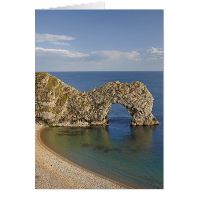 Durdle Door-bågen, Jurassic Coast världsarv Hälsningskort (Framsidan)