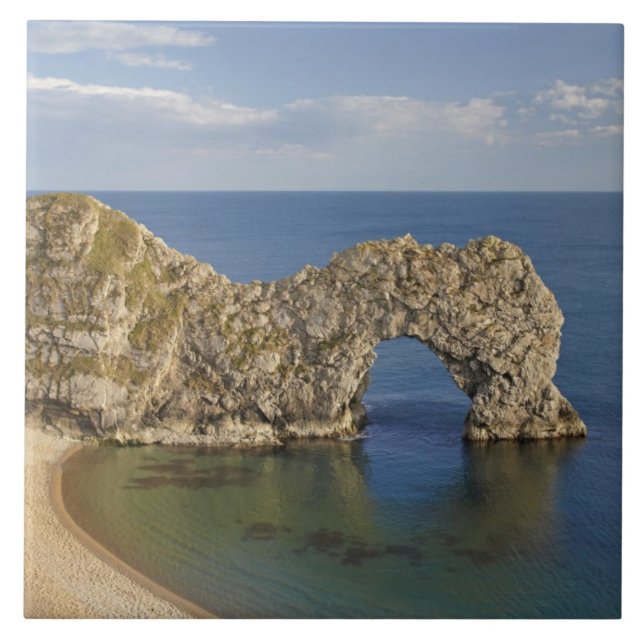 Durdle Door-bågen, Jurassic Coast världsarv Kakelplatta (Framsidan)