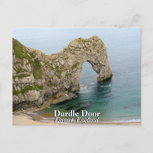 Durdle Door i Dorset, England Postcard Vykort (Framsida)