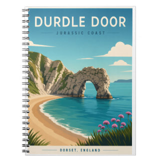 Durdle Door Jurassic Coast Vykort Anteckningsbok