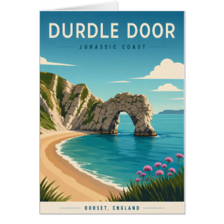 Durdle Door Jurassic Coast Vykort Hälsningskort