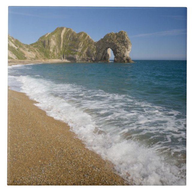 Durdle Door, Lulworth Cove, Jurassic Coast, 2 Kakelplatta (Framsidan)