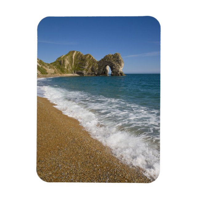Durdle Door, Lulworth Cove, Jurassic Kusten, 2 Magnet (Vertikal)
