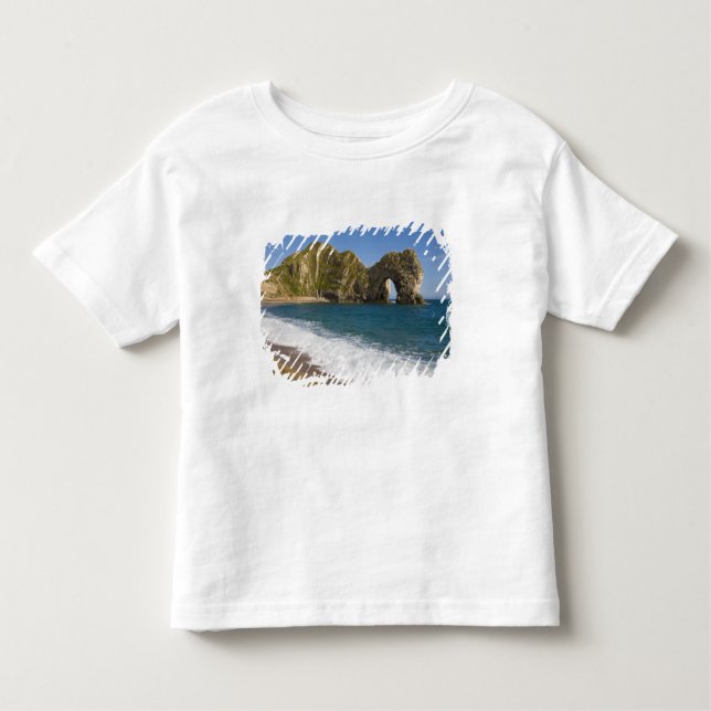 Durdle Door, Lulworth Cove, Jurassic Kusten Tee Shirt (Framsida)