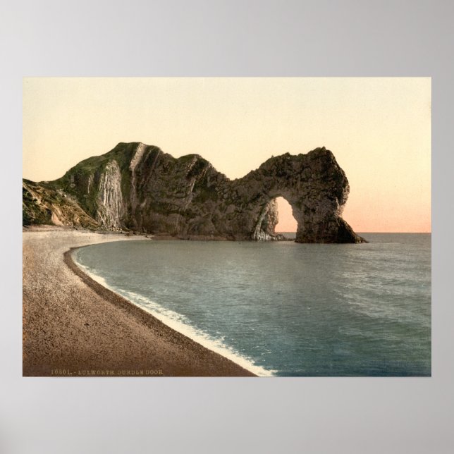 Durdle Door, Lulworth, Dorset, England Poster (Framsidan)