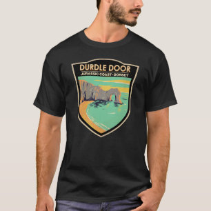 Durdle Door on Jurassic Kusten i Dorset England T Shirt